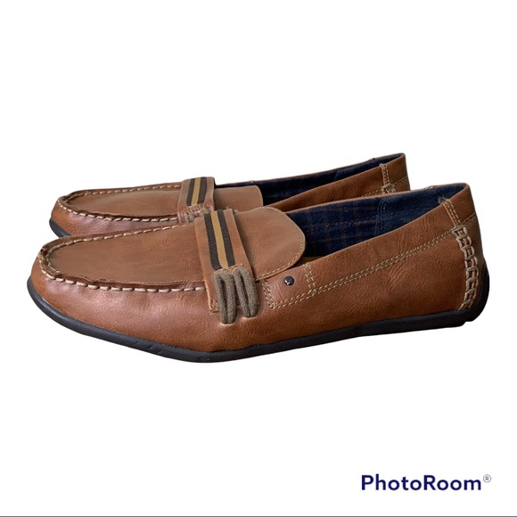 Steve Madden Grab Brown Leather Casual Loafers Size 7 - Picture 6 of 6